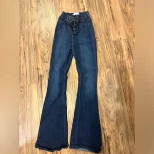 Vibrant Flare Jeans